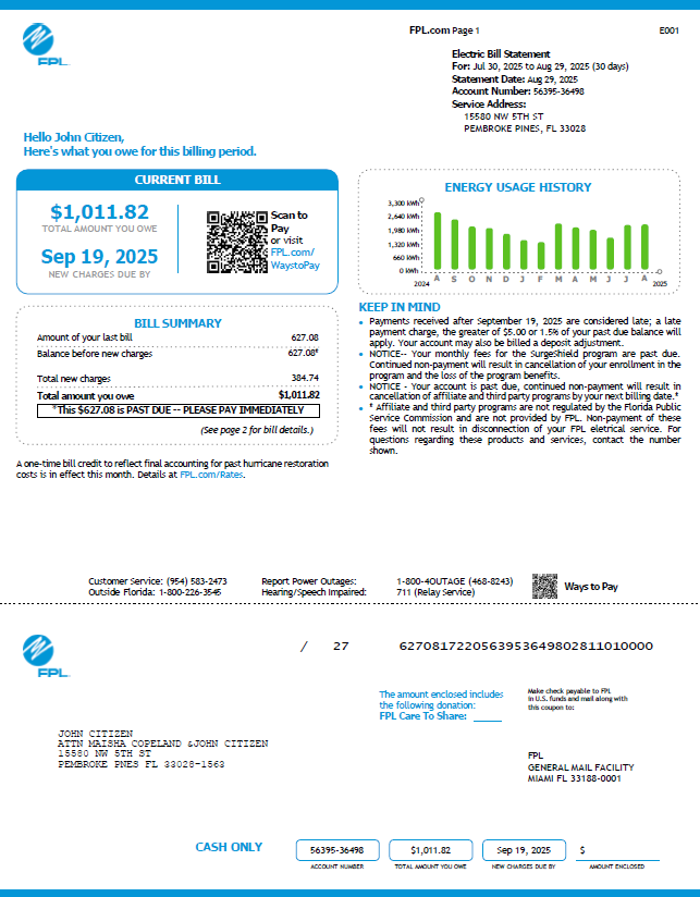  Minol USA business utility bill 